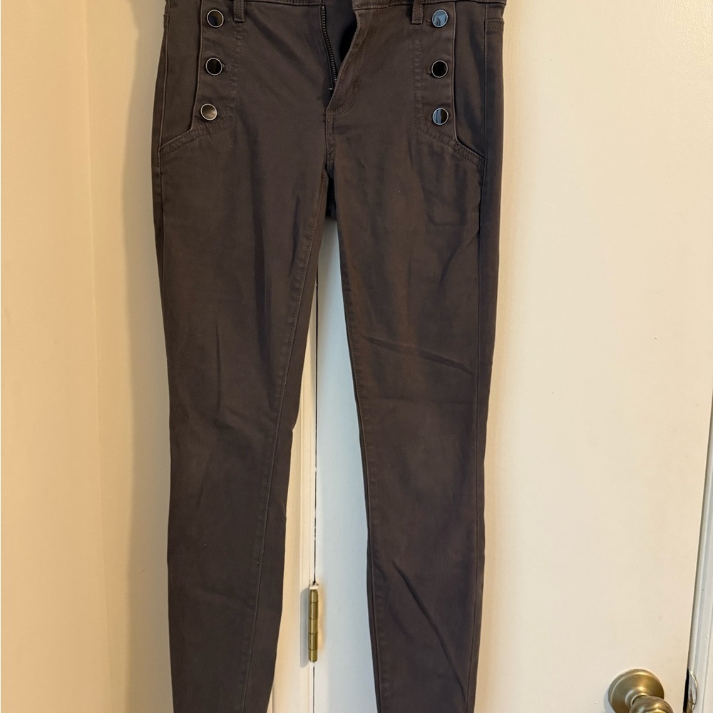 LOFT Women’s Charcoal Ankle Skinny Pants